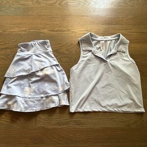 USED 90 Degree Girls Set size Large